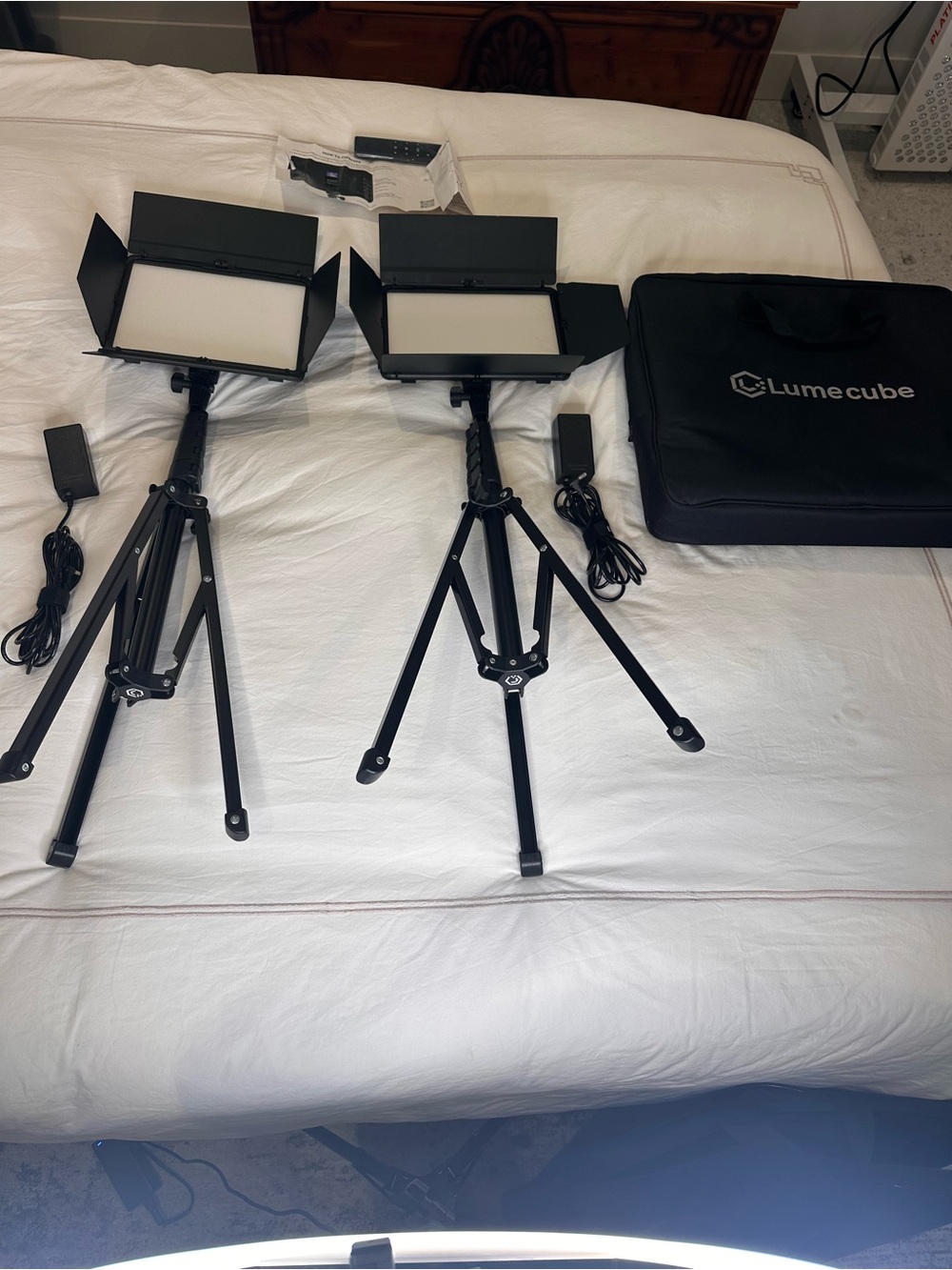 Lume cube studio panel lighting kit